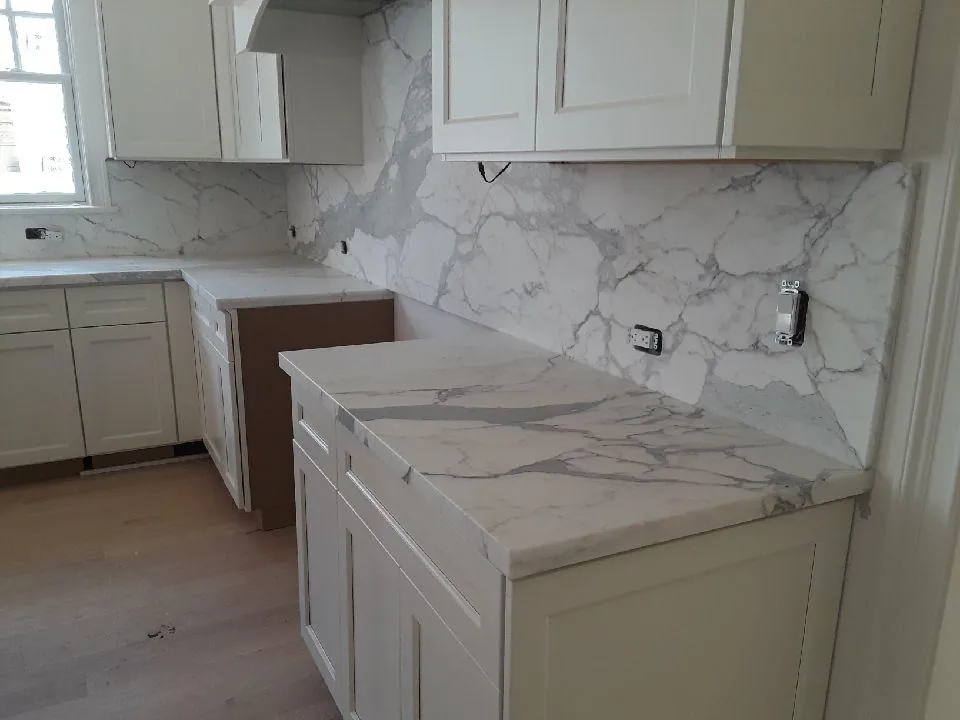 Calacatta Gold kitchen